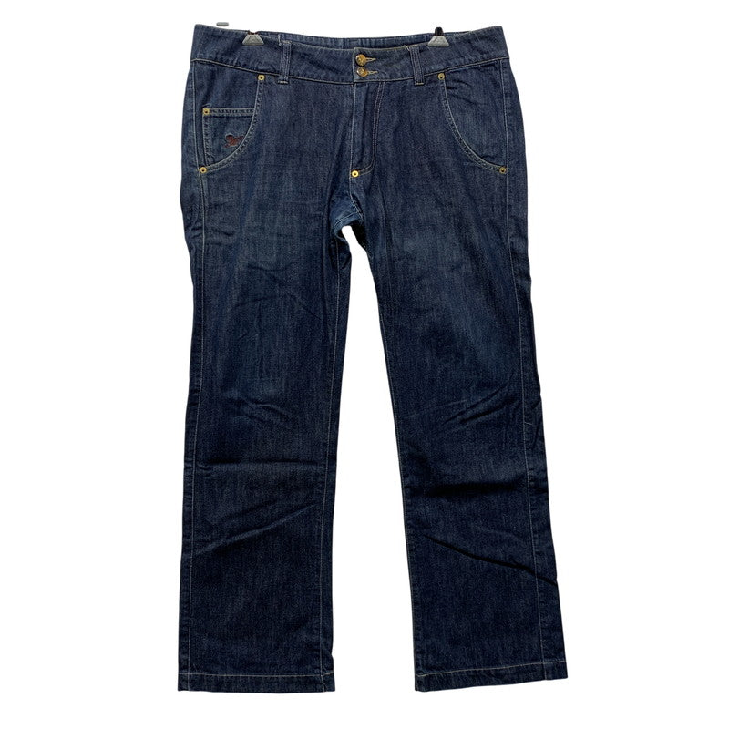 【現状渡し品】【メンズ】 Vivienne WestwoodMAN ヴィヴィアンウエストウッドマン STRAIGHT DENIM PANTS ストレートデニムパンツ ジーンズ ボトムス 152-260629-as-02-izu サイズ：52 カラー：インディゴ 万代Net店