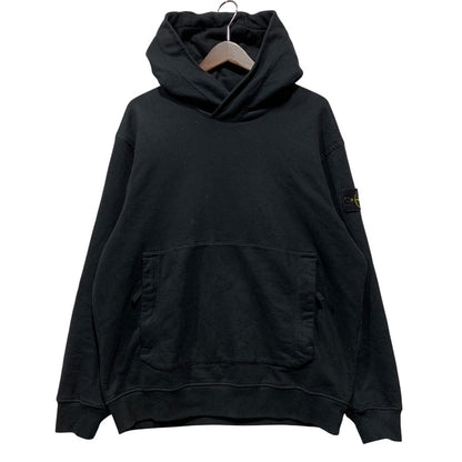 【中古品】【メンズ】 STONE ISLAND ストーンアイランド SWEAT HOODIE 771561820 スウェット フーディ パーカー 長袖 トップス 141-260629-as-11-izu サイズ：M カラー：ブラック 万代Net店