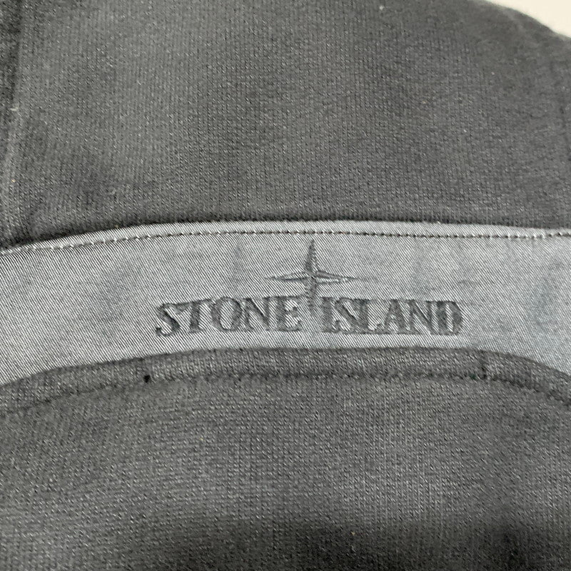 【中古品】【メンズ】 STONE ISLAND ストーンアイランド SWEAT HOODIE 771561820 スウェット フーディ パーカー 長袖 トップス 141-260629-as-11-izu サイズ：M カラー：ブラック 万代Net店