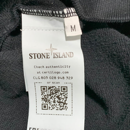 【中古品】【メンズ】 STONE ISLAND ストーンアイランド SWEAT HOODIE 771561820 スウェット フーディ パーカー 長袖 トップス 141-260629-as-11-izu サイズ：M カラー：ブラック 万代Net店