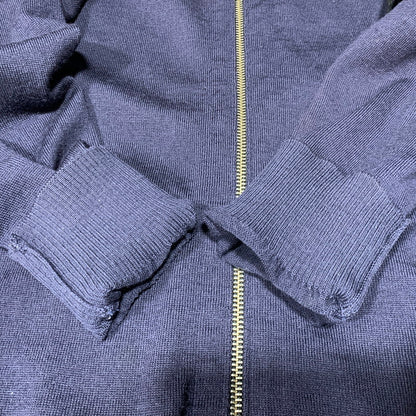 【中古品】【メンズ】 STONE ISLAND ストーンアイランド STELLINA KNIT ZIP CARDIGAN 6915536C4 ステリーナ ニット ジップ カーディガン 141-260629-as-13-izu サイズ：L カラー：ネイビー 万代Net店