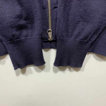 【中古品】【メンズ】 STONE ISLAND ストーンアイランド STELLINA KNIT ZIP CARDIGAN 6915536C4 ステリーナ ニット ジップ カーディガン 141-260629-as-13-izu サイズ：L カラー：ネイビー 万代Net店