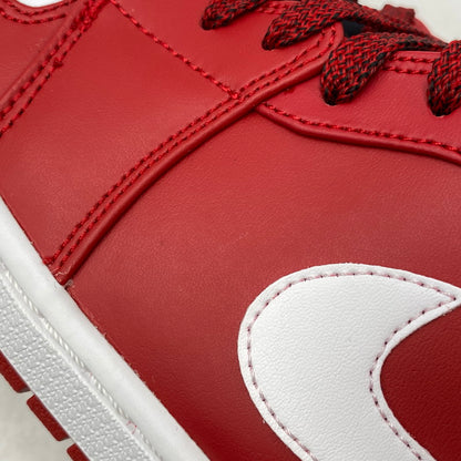 【中古美品】【メンズ】 NIKE ナイキ 554724-605 AIR JORDAN 1 MID エア ジョーダン ワン ミッド スニーカー シューズ 靴 160-260629-cs-04-izu サイズ：29cm カラー：GYM RED/WHITE-BLACK 万代Net店