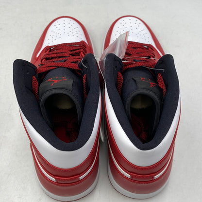 【中古美品】【メンズ】 NIKE ナイキ 554724-605 AIR JORDAN 1 MID エア ジョーダン ワン ミッド スニーカー シューズ 靴 160-260629-cs-04-izu サイズ：29cm カラー：GYM RED/WHITE-BLACK 万代Net店