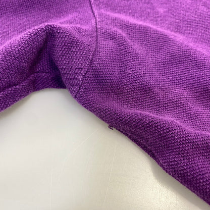 【中古品】【メンズ】 POLO RALPH LAUREN ポロ・ラルフローレン BIG PONY POLO SHIRT ビッグ ポニー ポロシャツ トップス 146-260704-kh-18-izu サイズ：XL カラー：パープル 万代Net店