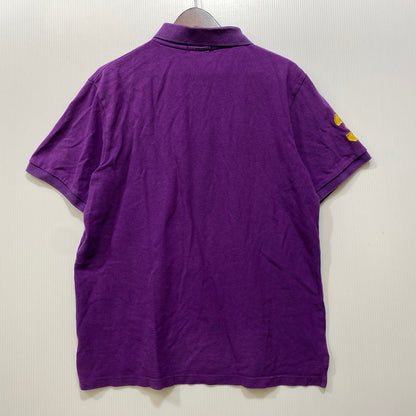 【中古品】【メンズ】 POLO RALPH LAUREN ポロ・ラルフローレン BIG PONY POLO SHIRT ビッグ ポニー ポロシャツ トップス 146-260704-kh-18-izu サイズ：XL カラー：パープル 万代Net店