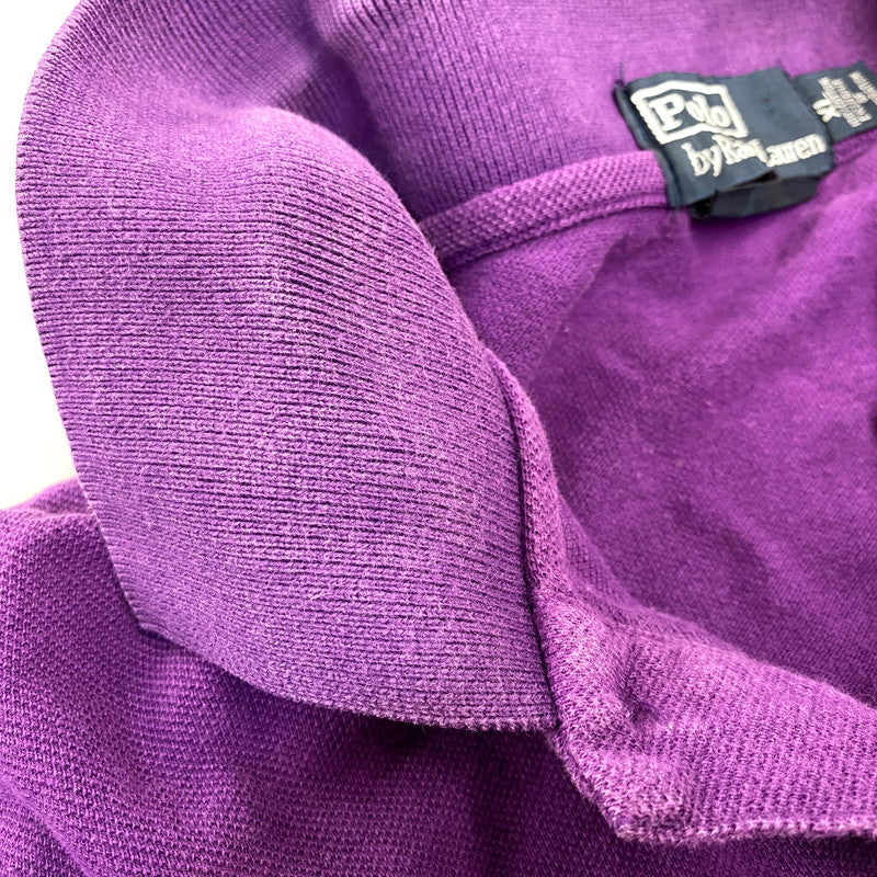 【中古品】【メンズ】 POLO RALPH LAUREN ポロ・ラルフローレン BIG PONY POLO SHIRT ビッグ ポニー ポロシャツ トップス 146-260704-kh-18-izu サイズ：XL カラー：パープル 万代Net店