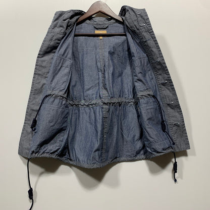 【中古品】【レディース】 NIGEL CABOURN WOMAN ナイジェル ケーボン ウーマン SWEDISH PARKA 8070800005 スウェディッシュ パーカ ジャケット 168-260629-as-14-izu サイズ：36 カラー：ブルー系 万代Net店