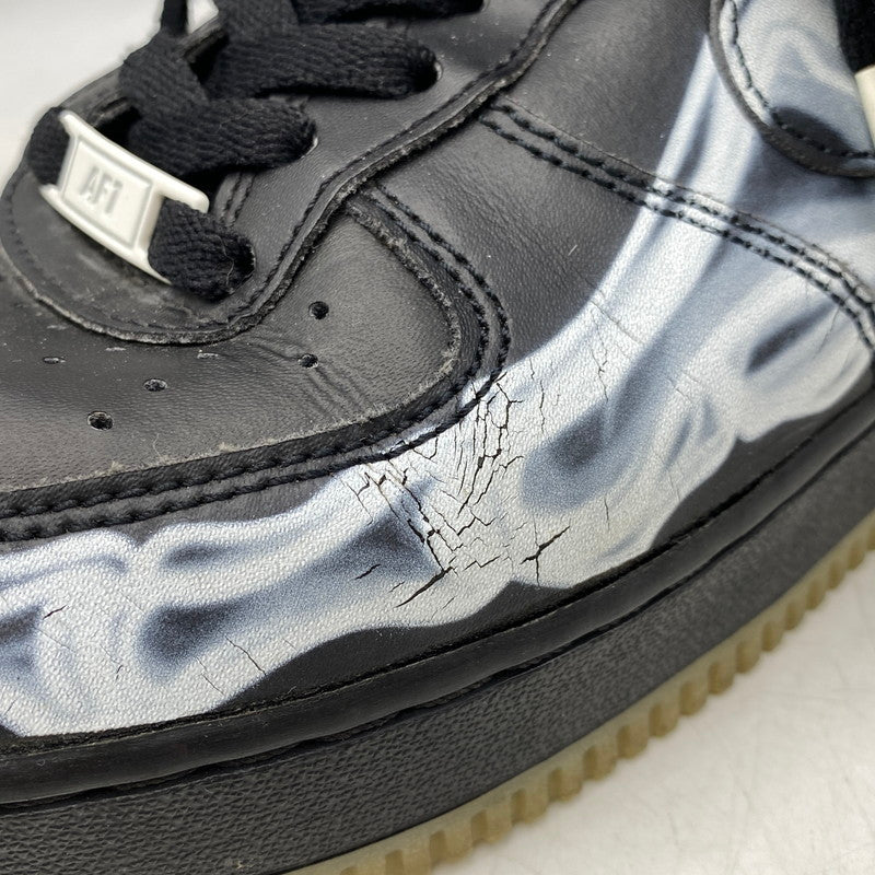 【現状渡し品】【メンズ】 NIKE ナイキ BQ7541-001 AIR FORCE 1 LOW BLACK SKELETON エア フォース ワン ロー ブラック スケルトン スニーカー シューズ 靴 160-260629-cs-06-izu サイズ：27cm カラー：BLACK/BLACK-BLACK 万代Net店