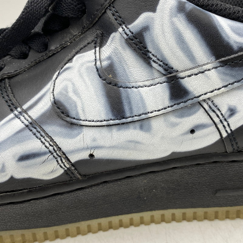 【現状渡し品】【メンズ】 NIKE ナイキ BQ7541-001 AIR FORCE 1 LOW BLACK SKELETON エア フォース ワン ロー ブラック スケルトン スニーカー シューズ 靴 160-260629-cs-06-izu サイズ：27cm カラー：BLACK/BLACK-BLACK 万代Net店