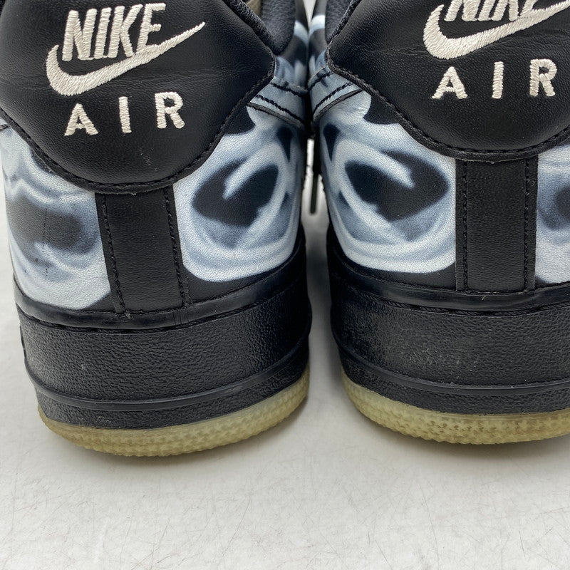 【現状渡し品】【メンズ】 NIKE ナイキ BQ7541-001 AIR FORCE 1 LOW BLACK SKELETON エア フォース ワン ロー ブラック スケルトン スニーカー シューズ 靴 160-260629-cs-06-izu サイズ：27cm カラー：BLACK/BLACK-BLACK 万代Net店