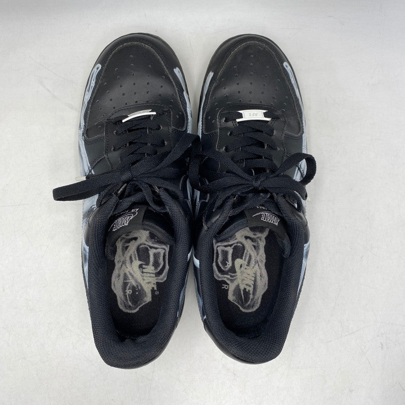 【現状渡し品】【メンズ】 NIKE ナイキ BQ7541-001 AIR FORCE 1 LOW BLACK SKELETON エア フォース ワン ロー ブラック スケルトン スニーカー シューズ 靴 160-260629-cs-06-izu サイズ：27cm カラー：BLACK/BLACK-BLACK 万代Net店