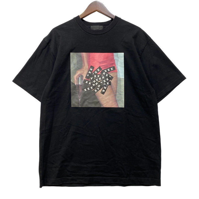 【中古品】【メンズ】 GOD SELECTION XXXゴッド セレクション トリプルエックス PHOTO SS TEE フォト ショートスリーブ Tシャツ トップス 半袖 142-260712-ya-17-izu サイズ：L カラー：ブラック 万代Net店