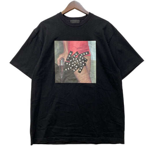 【中古品】【メンズ】 GOD SELECTION XXXゴッド セレクション トリプルエックス PHOTO SS TEE フォト ショートスリーブ Tシャツ トップス 半袖 142-260712-ya-17-izu サイズ：L カラー：ブラック 万代Net店