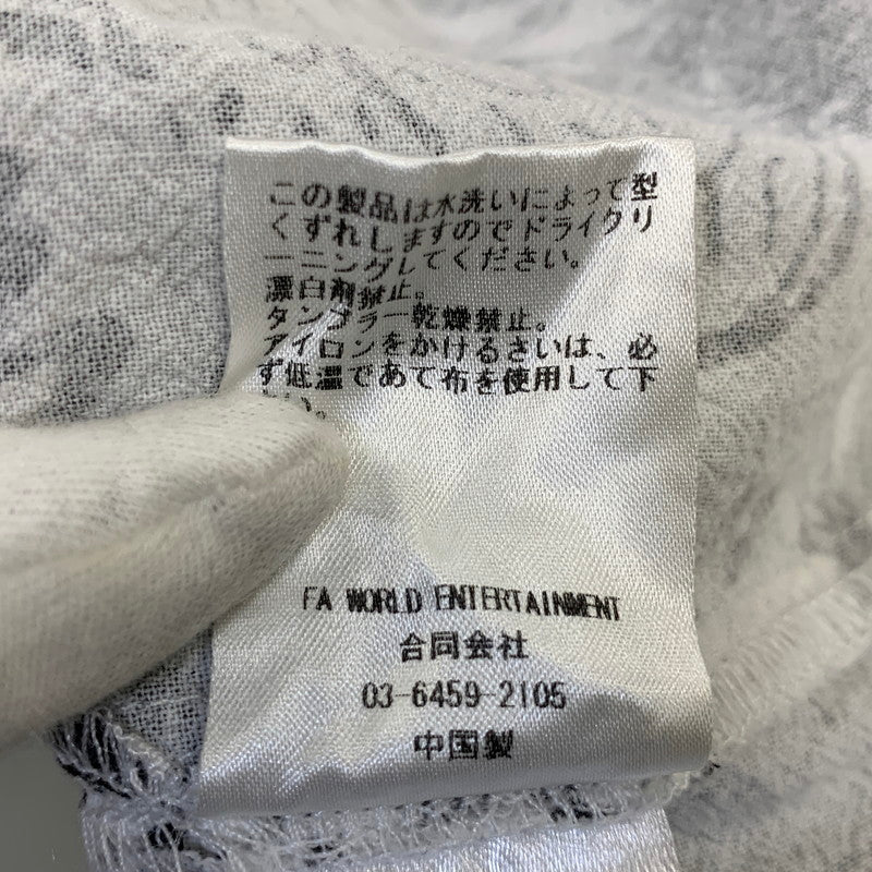 【中古品】【メンズ】 FUCKING AWESOME ファッキングオーサム COWABUNGA SHIRT カワバンガ シャツ 半袖 142-260729-as-14-izu サイズ：XL カラー：ブラック×ホワイト 万代Net店