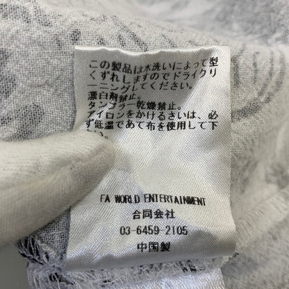 【中古品】【メンズ】 FUCKING AWESOME ファッキングオーサム COWABUNGA SHIRT カワバンガ シャツ 半袖 142-260729-as-14-izu サイズ：XL カラー：ブラック×ホワイト 万代Net店