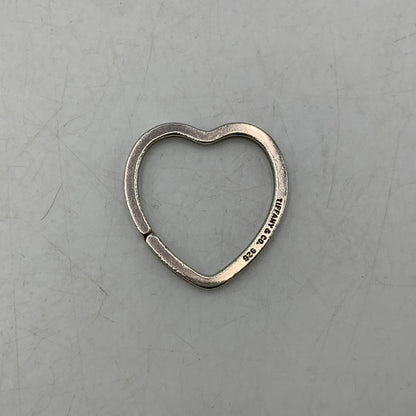 【中古品】【レディース】 TIFFANY&CO. ティファニー 925 OPEN HEART KEY RING オープン ハート キーリング 服飾雑貨 182-260705-cs-06-izu カラー：シルバー 万代Net店