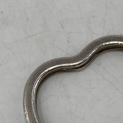 【中古品】【レディース】 TIFFANY&CO. ティファニー 925 OPEN HEART KEY RING オープン ハート キーリング 服飾雑貨 182-260705-cs-06-izu カラー：シルバー 万代Net店