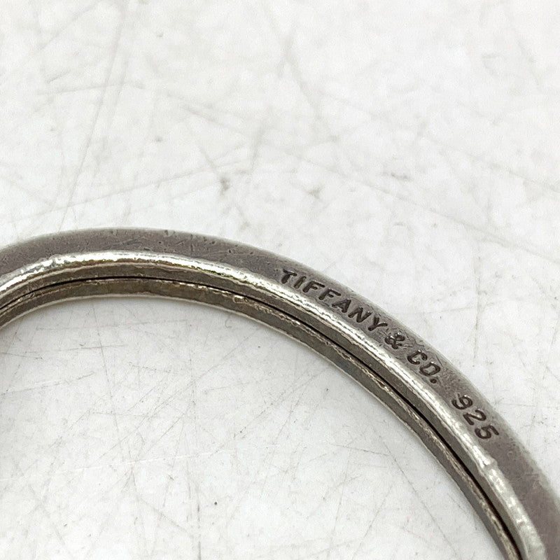 【中古品】【レディース】 TIFFANY&CO. ティファニー 925 OPEN HEART KEY RING オープン ハート キーリング 服飾雑貨 182-260705-cs-06-izu カラー：シルバー 万代Net店