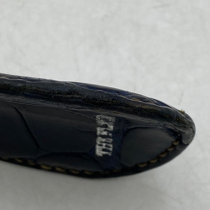 【中古品】【メンズ/レディース】 THE FLAT HEAD ザフラットヘッド CROCODILE KEY HOLDER キーホルダー アクセサリー 192-260701-kh-11-izu カラー：ネイビー 万代Net店