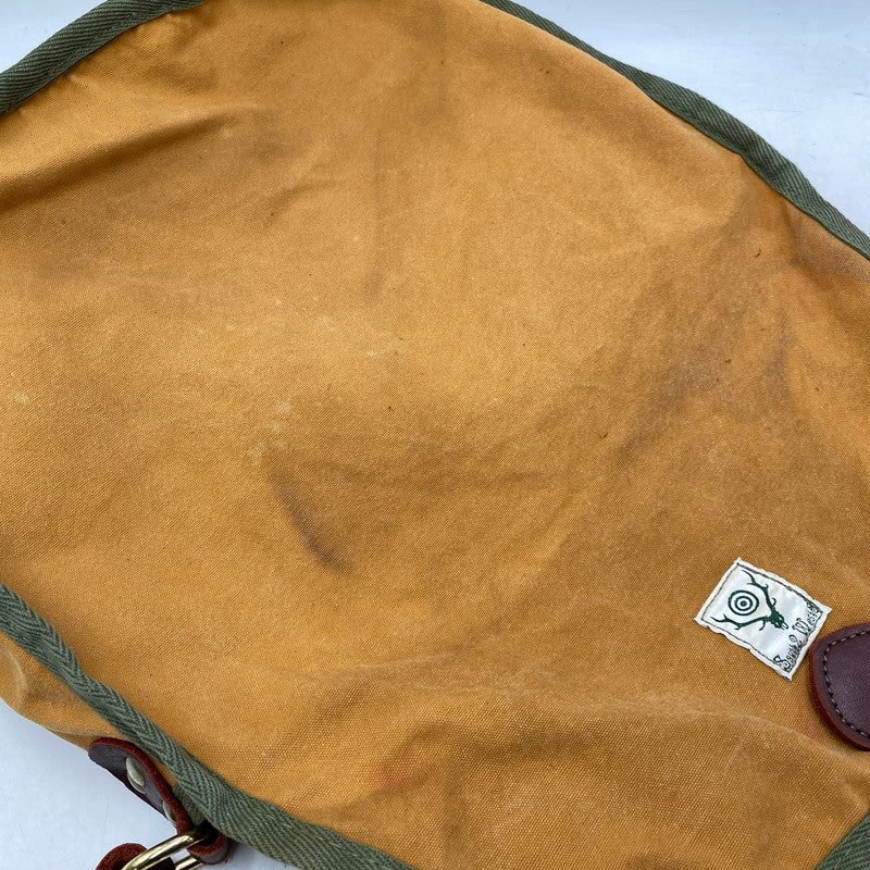 【現状渡し品】【メンズ/レディース】 SOUTH2 WEST8 サウスツーウェストエイト SUNFORGER BINOCULAR BAG サンフォージャー ビノキュラー バッグ カバン 188-260701-kh-13-izu カラー：ブラウン 万代Net店