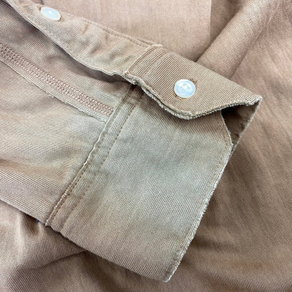 【中古品】【メンズ】 THE FLAT HEAD R.J.B ザフラットヘッド アールジェイビー LS BD SHIRT ロングスリーブ シャツ トップス 145-260704-kh-17-izu サイズ：40 カラー：ブラウン 万代Net店