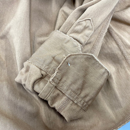 【中古品】【メンズ】 THE FLAT HEAD R.J.B ザフラットヘッド アールジェイビー LS BD SHIRT ロングスリーブ シャツ トップス 145-260704-kh-17-izu サイズ：40 カラー：ブラウン 万代Net店