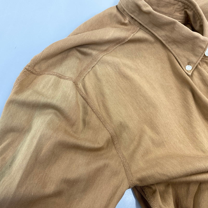 【中古品】【メンズ】 THE FLAT HEAD R.J.B ザフラットヘッド アールジェイビー LS BD SHIRT ロングスリーブ シャツ トップス 145-260704-kh-17-izu サイズ：40 カラー：ブラウン 万代Net店