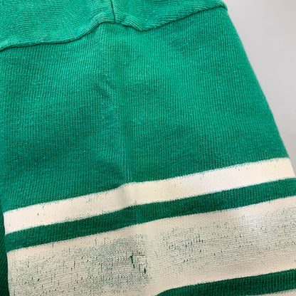 【中古品】【メンズ】 Champion チャンピオン NOTRE DAME 1 FOOTBALL TEE ノートルダム フットボール Tシャツ バータグ後期 146-260702-as-07-izu サイズ：M カラー：グリーン 万代Net店