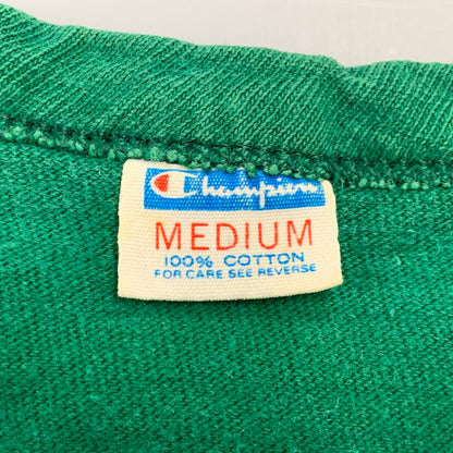 【中古品】【メンズ】 Champion チャンピオン NOTRE DAME 1 FOOTBALL TEE ノートルダム フットボール Tシャツ バータグ後期 146-260702-as-07-izu サイズ：M カラー：グリーン 万代Net店
