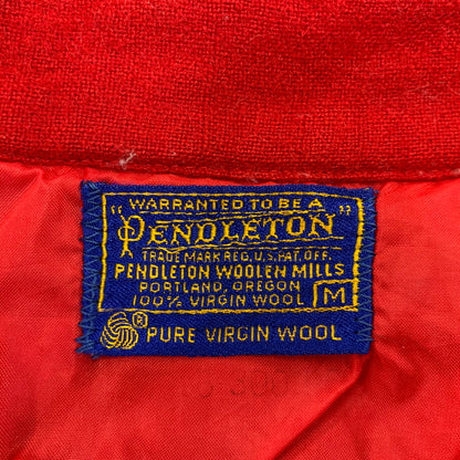 【現状渡し品】【メンズ】 PENDLETON ペンドルトン WOOL L/S SHIRT ウール ロングスリーブ シャツ 長袖 146-260702-as-06-izu サイズ：M カラー：レッド 万代Net店