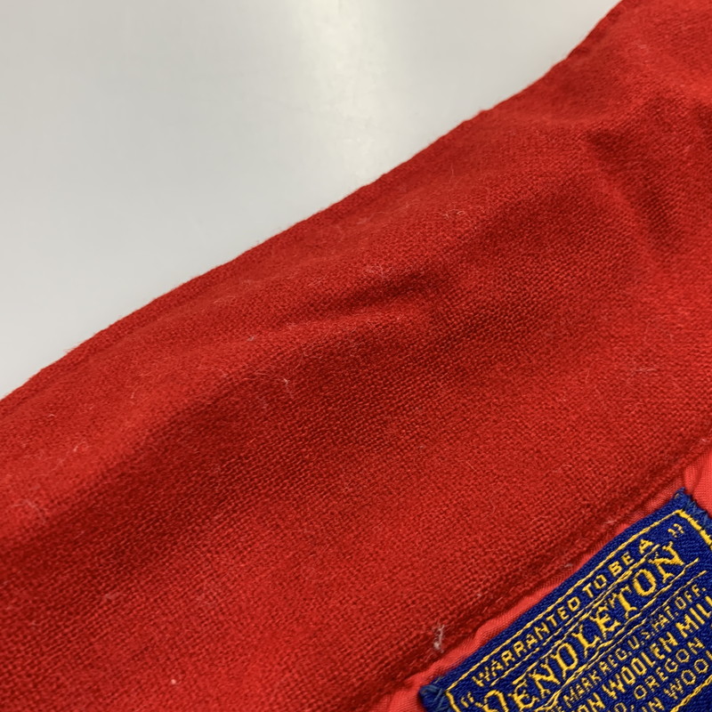 【現状渡し品】【メンズ】 PENDLETON ペンドルトン WOOL L/S SHIRT ウール ロングスリーブ シャツ 長袖 146-260702-as-06-izu サイズ：M カラー：レッド 万代Net店
