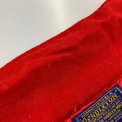 【現状渡し品】【メンズ】 PENDLETON ペンドルトン WOOL L/S SHIRT ウール ロングスリーブ シャツ 長袖 146-260702-as-06-izu サイズ：M カラー：レッド 万代Net店