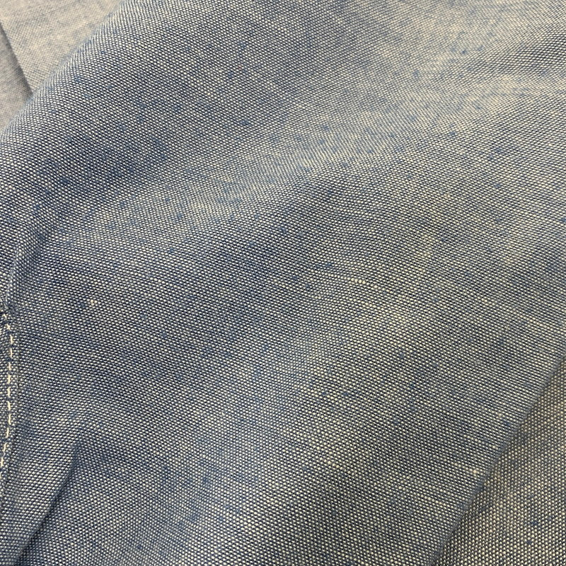 【中古品】【メンズ】 BIG MAC ビッグマック FLOUR PATTERN CHAMBRAY LS SHIRT シャンブレー ロングスリーブ シャツ トップス 146-260706-kh-02-izu カラー：ブルー 万代Net店