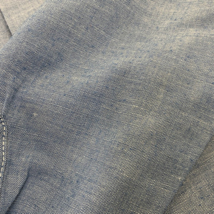 【中古品】【メンズ】 BIG MAC ビッグマック FLOUR PATTERN CHAMBRAY LS SHIRT シャンブレー ロングスリーブ シャツ トップス 146-260706-kh-02-izu カラー：ブルー 万代Net店