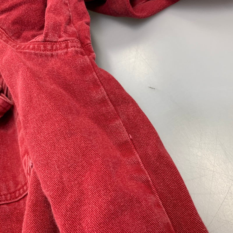【中古品】【メンズ】 ORVIS オービス MALPAI USA製 HALF SNAP PULLOVER SHIRT マルパイ ハーフ スナップ プルオーバー シャツ トップス 146-260706-kh-01-izu サイズ：L カラー：レッド 万代Net店