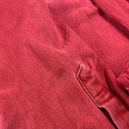 【中古品】【メンズ】 ORVIS オービス MALPAI USA製 HALF SNAP PULLOVER SHIRT マルパイ ハーフ スナップ プルオーバー シャツ トップス 146-260706-kh-01-izu サイズ：L カラー：レッド 万代Net店