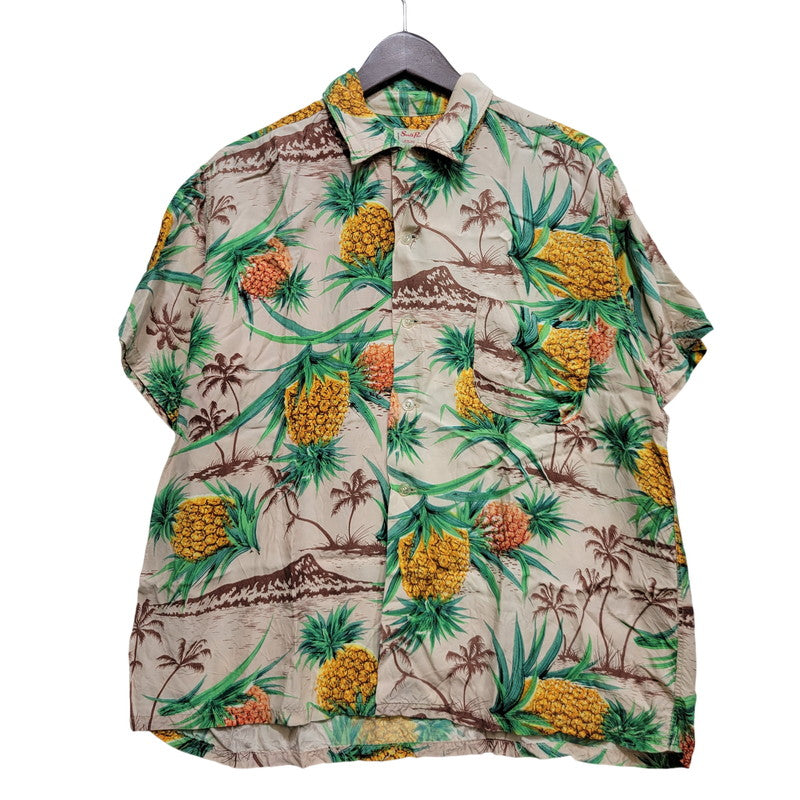 【現状渡し品】【メンズ】 SOUTH PACIFIC サウスパシフィック 日本製 SS RAYON ALOHA SHIRT ショートスリーブ レーヨン アロハ シャツ トップス 半袖 146-260706-cs-15-izu サイズ：L カラー：マルチ 万代Net店