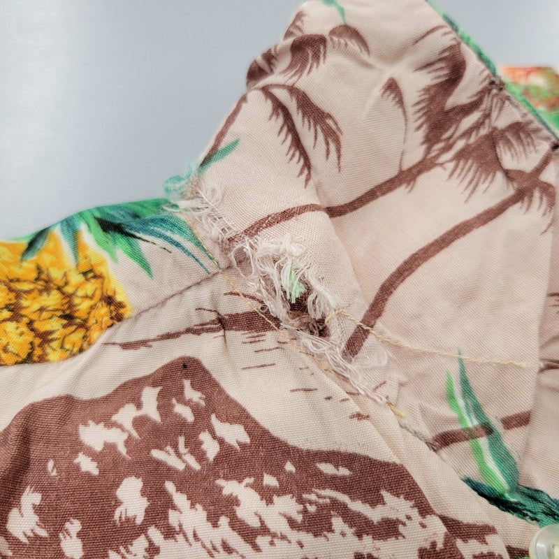【現状渡し品】【メンズ】 SOUTH PACIFIC サウスパシフィック 日本製 SS RAYON ALOHA SHIRT ショートスリーブ レーヨン アロハ シャツ トップス 半袖 146-260706-cs-15-izu サイズ：L カラー：マルチ 万代Net店