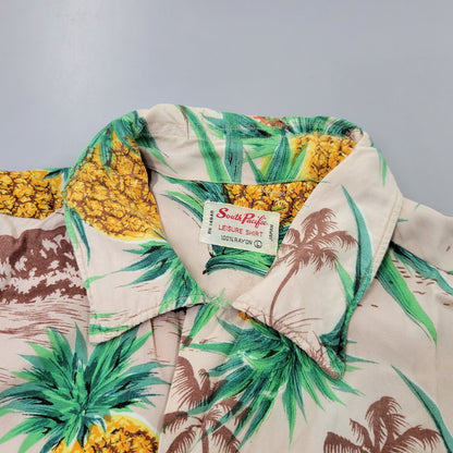 【現状渡し品】【メンズ】 SOUTH PACIFIC サウスパシフィック 日本製 SS RAYON ALOHA SHIRT ショートスリーブ レーヨン アロハ シャツ トップス 半袖 146-260706-cs-15-izu サイズ：L カラー：マルチ 万代Net店