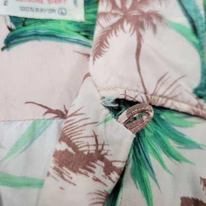 【現状渡し品】【メンズ】 SOUTH PACIFIC サウスパシフィック 日本製 SS RAYON ALOHA SHIRT ショートスリーブ レーヨン アロハ シャツ トップス 半袖 146-260706-cs-15-izu サイズ：L カラー：マルチ 万代Net店