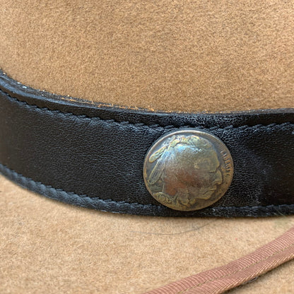 【中古品】【メンズ/レディース】 BAILEY ベイリー REGAL COWBOY HAT リーガル カウボーイ ハット 帽子 185-260705-cs-09-izu サイズ：7 1/8 カラー：ブラウン 万代Net店