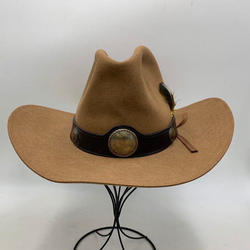 【中古品】【メンズ/レディース】 BAILEY ベイリー REGAL COWBOY HAT リーガル カウボーイ ハット 帽子 185-260705-cs-09-izu サイズ：7 1/8 カラー：ブラウン 万代Net店