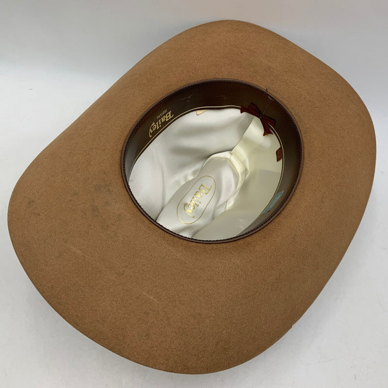 【中古品】【メンズ/レディース】 BAILEY ベイリー REGAL COWBOY HAT リーガル カウボーイ ハット 帽子 185-260705-cs-09-izu サイズ：7 1/8 カラー：ブラウン 万代Net店