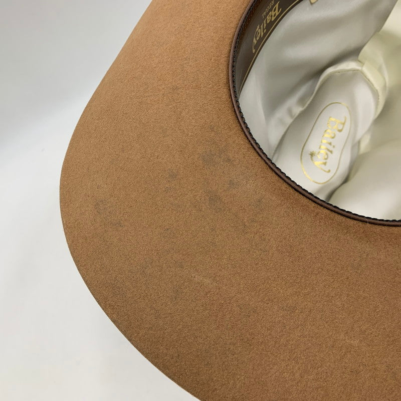 【中古品】【メンズ/レディース】 BAILEY ベイリー REGAL COWBOY HAT リーガル カウボーイ ハット 帽子 185-260705-cs-09-izu サイズ：7 1/8 カラー：ブラウン 万代Net店