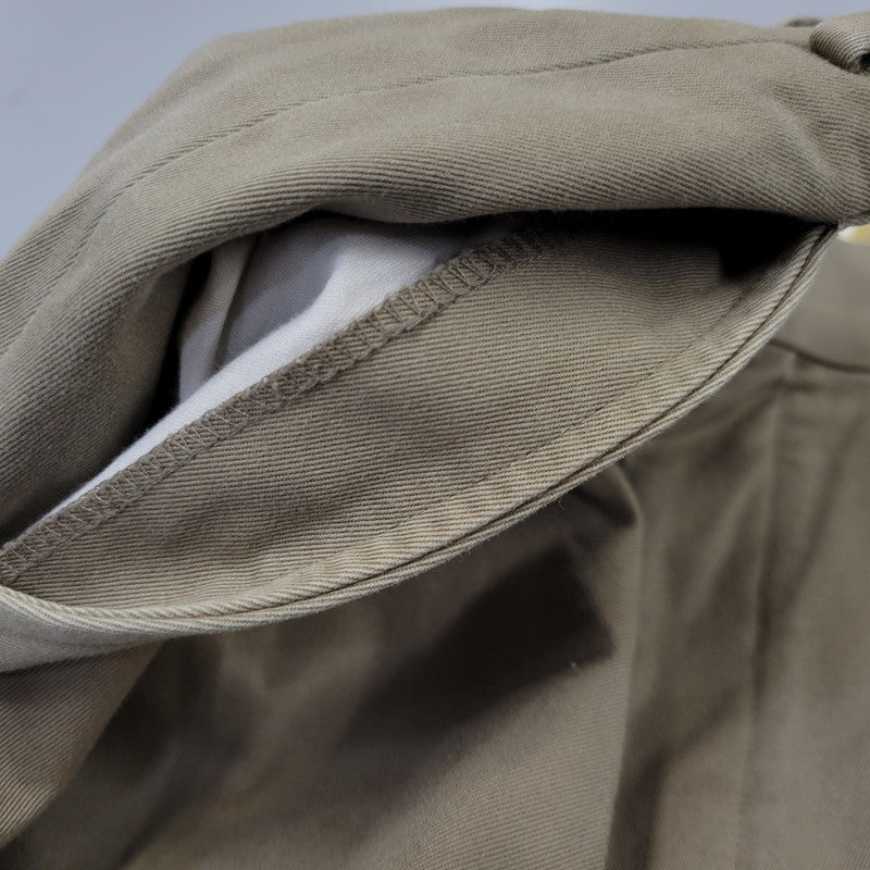 【現状渡し品】【メンズ】 CRST J.PRESS クレスト J.プレス × DIGAWEL ディガウェル 2-TUCK CHINO PANTS 2タック チノパンツ 158-260720-as-10-izu サイズ：1 カラー：ベージュ 万代Net店