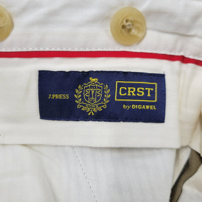【現状渡し品】【メンズ】 CRST J.PRESS クレスト J.プレス × DIGAWEL ディガウェル 2-TUCK CHINO PANTS 2タック チノパンツ 158-260720-as-10-izu サイズ：1 カラー：ベージュ 万代Net店