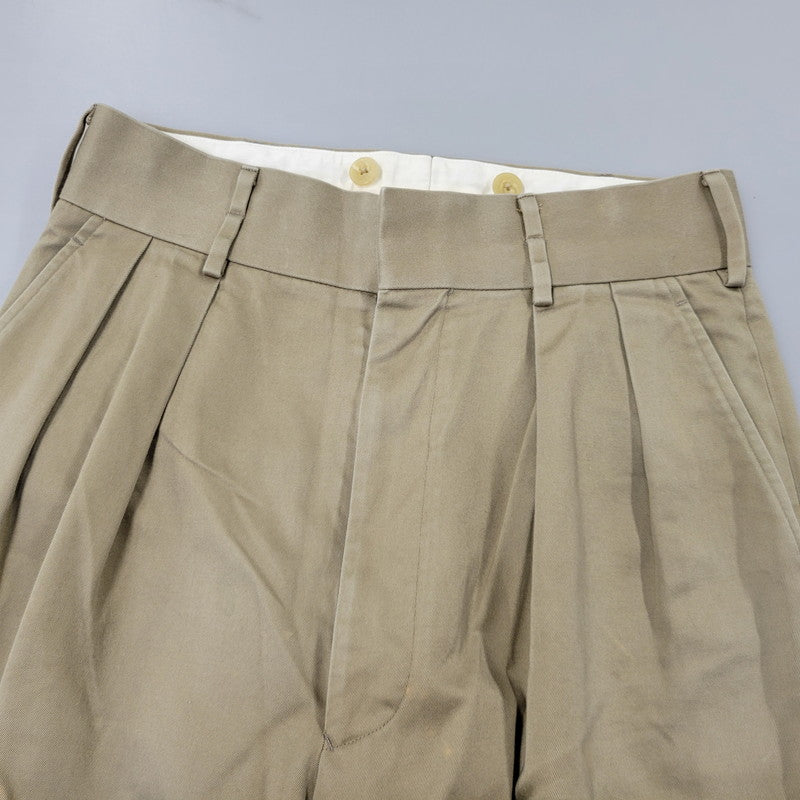 【現状渡し品】【メンズ】 CRST J.PRESS クレスト J.プレス × DIGAWEL ディガウェル 2-TUCK CHINO PANTS 2タック チノパンツ 158-260720-as-10-izu サイズ：1 カラー：ベージュ 万代Net店