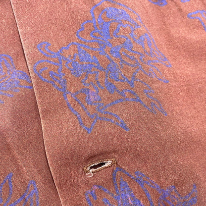 【中古品】【メンズ】 DOUBLE RAINBOUU ダブルレインボー × SUB-AGE サベージ 総柄 RAYON S S ALOHA SHIRT レーヨン ショートスリーブ アロハ シャツ トップス 半袖 142-260712-ya-16-izu サイズ：XL カラー：ブラウン 万代Net店