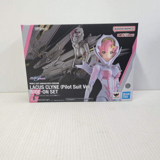 【中古美品】 S.H.Figuarts ラクス・クライン(パイロットスーツver.) ライドオン再現セット 056-260714-yn-08-izuh 万代Net店